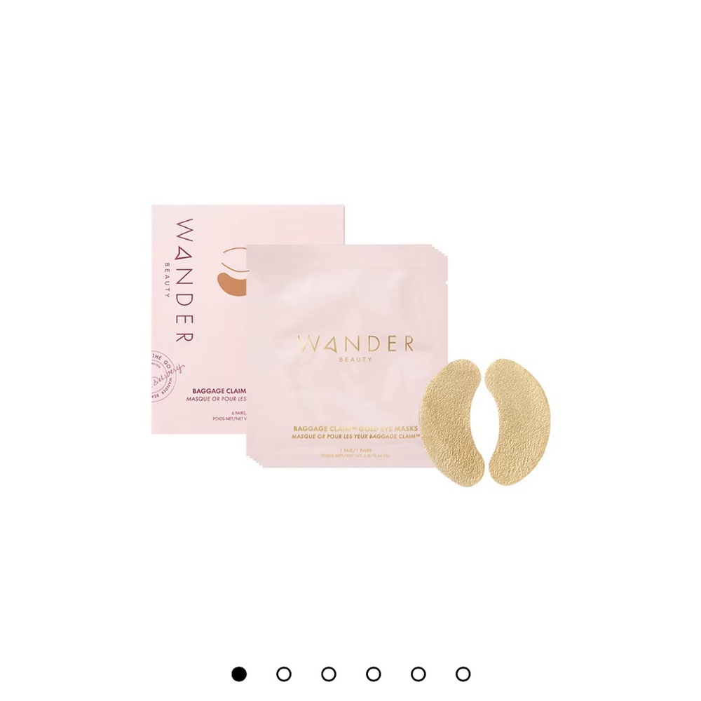 Brand new in Box Wander Beauty Gold Skincare Mask